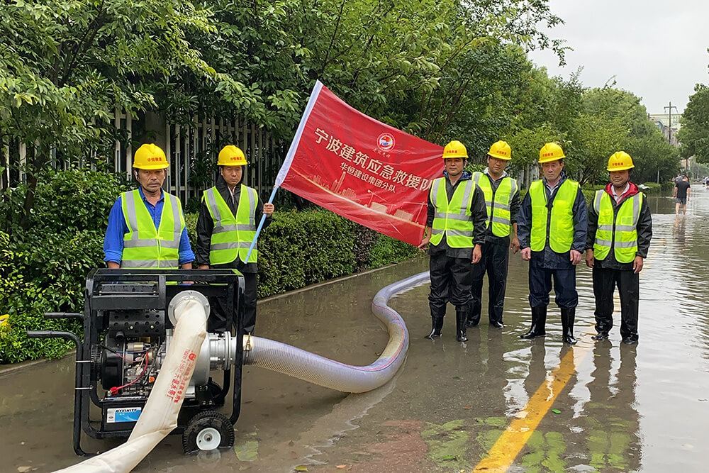 抗擊“煙花”臺風